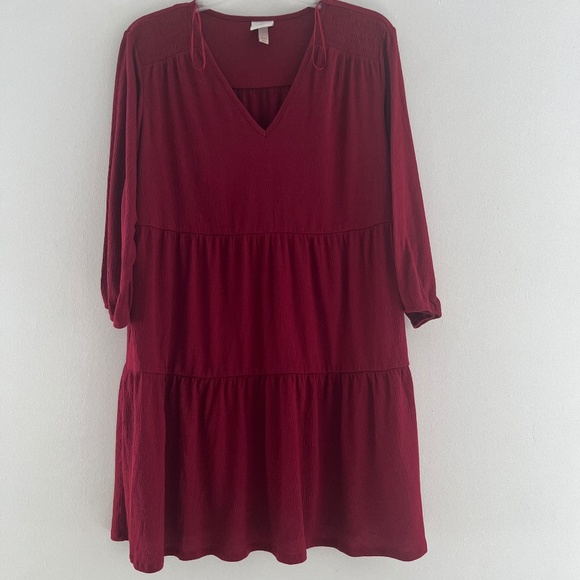 Knox Rose Dresses & Skirts - KNOX ROSE Women dress long sleeve Size XXL